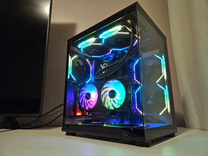 Pc Gamer AM5 DDR5 Ryzen 5 7400f RTX 4060 memória ram 16gb SSD 1tb