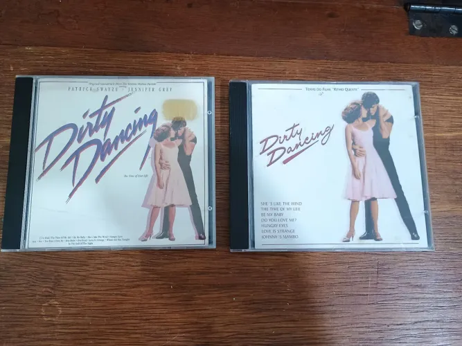 Dois CDs Dirty Dancing.