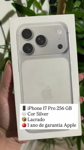 iPhone 17Pro 256GB com garantia Apple 