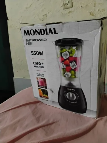 ? LIQUIDIFICADOR MONDIAL NOVINHO! 550W 220V