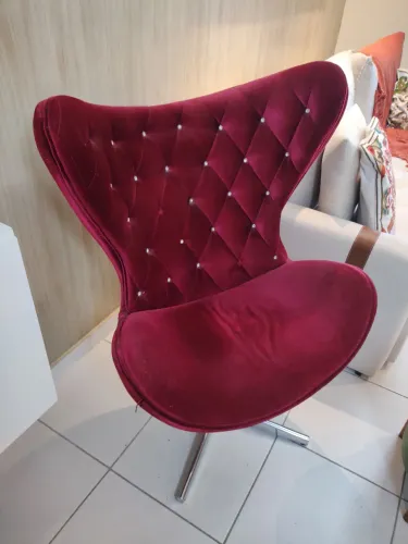 POLTRONA GIRATÓRIA LUXO 