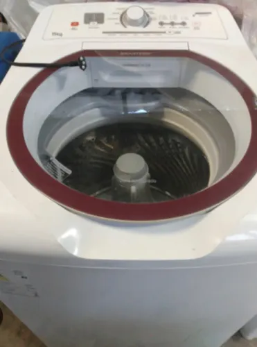 Lavadoura Brastemp 15kg retirada de peça