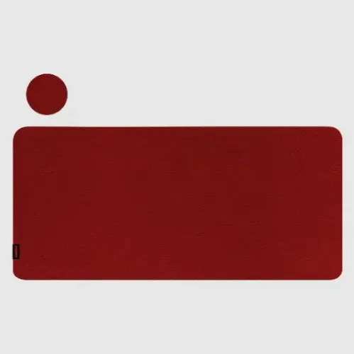 MOUSE PAD GAMER DESK MAT PCYES VERMELHO 800X400