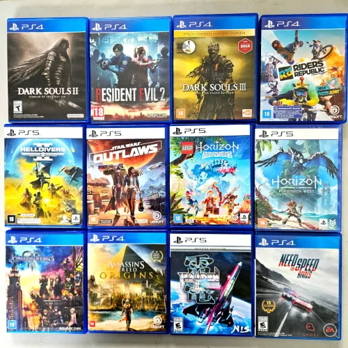 JOGOS PS4 PS5 FINAL FANTASY DRAGON BALL RESIDENT EVIL