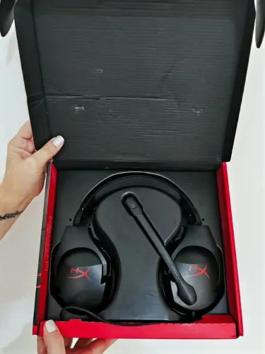 Headset Hyperx Cloud Stinger funcionando sem almofadas