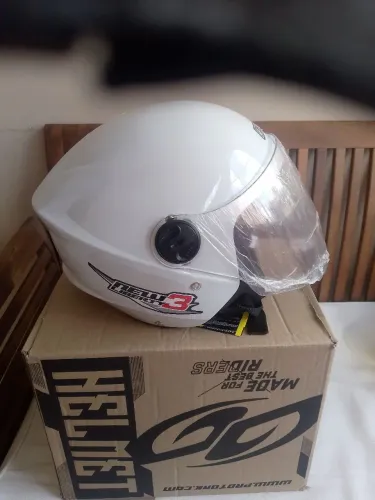 PROMOÇÃO DE CAPACETE NEW LIBERT 3 BRANCO NÚMERO 60