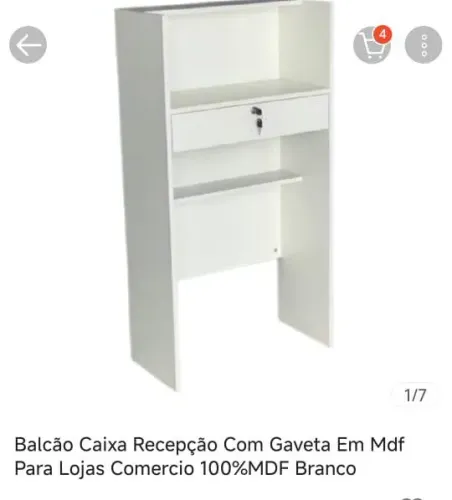 Balcão caixa 