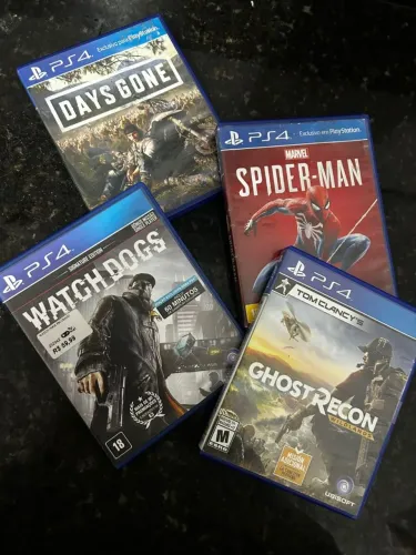 7 Jogos PS4 Originais 