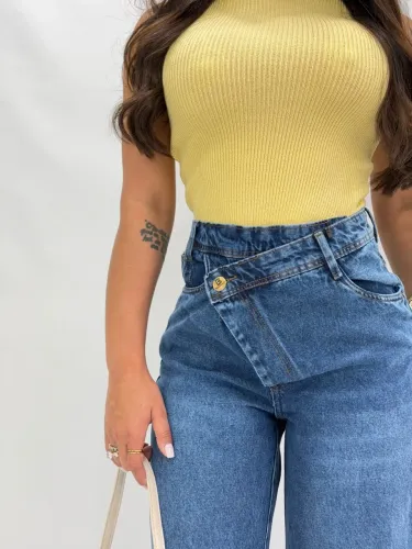 Calça Jeans Cós Destacado Blessmih