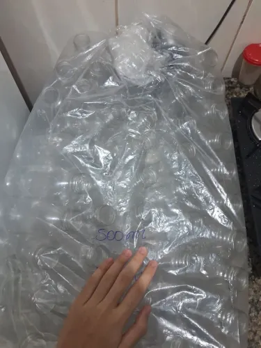 Garrafas pet para sucos, açaí etc, 500ml 49 unidades