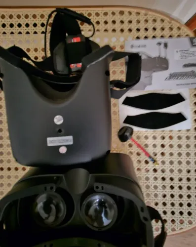 Óculos FPV Eachine VR D2 Pro, para uso com drones e aeromodelos FPV.<br>