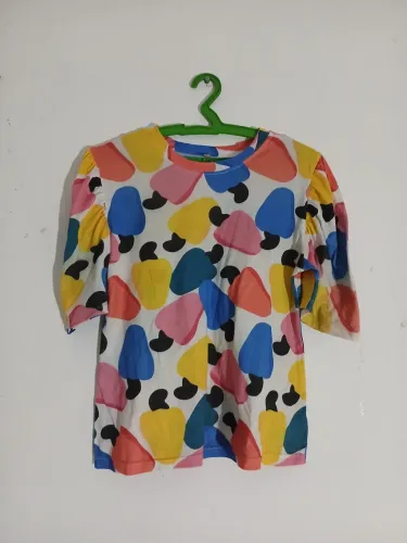 Camisa Feminina Colorida