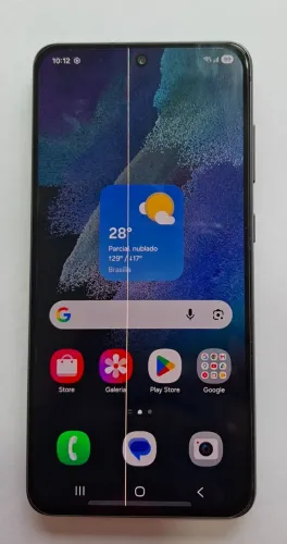 Samsung S21 Fe 5G 128gb Funcionando com 1 linha na Tela