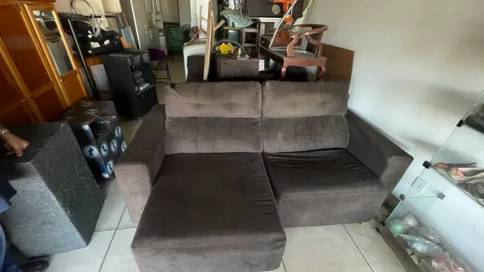 VENDO SOFÁ RETRÁTIL E RECLINÁVEL - SUPER REFORÇADO!