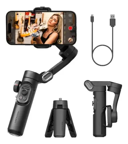 Estabilizador Gimbal Portátil de 3 Eixos AOCHUAN