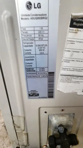 Ar condicionado 9000 Btus usado