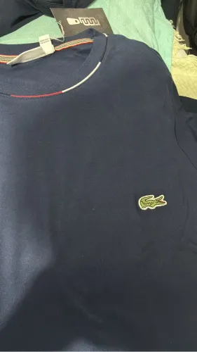 camisa lacoste nova, preço a discutir