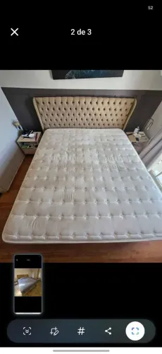Cama King + Base + Cabeceira