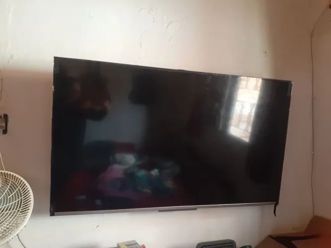 Smart TV TCL 55" 4K (Modelo 55P715) - Apenas Tela Quebrada / Placas OK