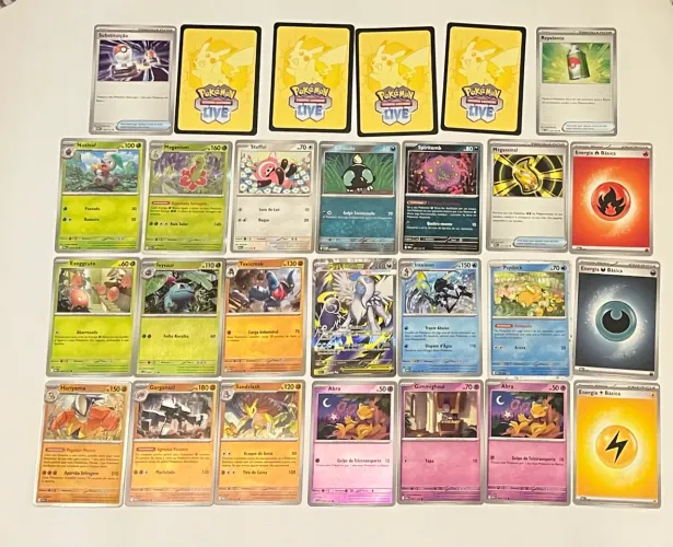Megakit Pokémon TCG Original Copag - 23 Cartas (Com Mega Absol Ex) + Códigos