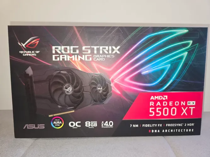 Placa de video Asus RX5500 XT 8gb