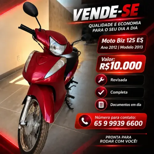 Honda Biz 125 ES/ ES F.inj./es MIX F.injection 2012