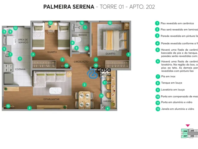 LANÇAMENTO- PALMEIRA SERENA