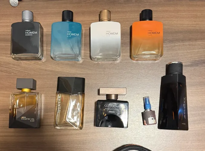 OPORTUNIDADE 9 PERFUMES MASCULINOS PARA COLECAO OU REVENDA