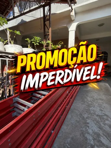 ESCADAS DE FIBRA COM 2 TAMANHOS