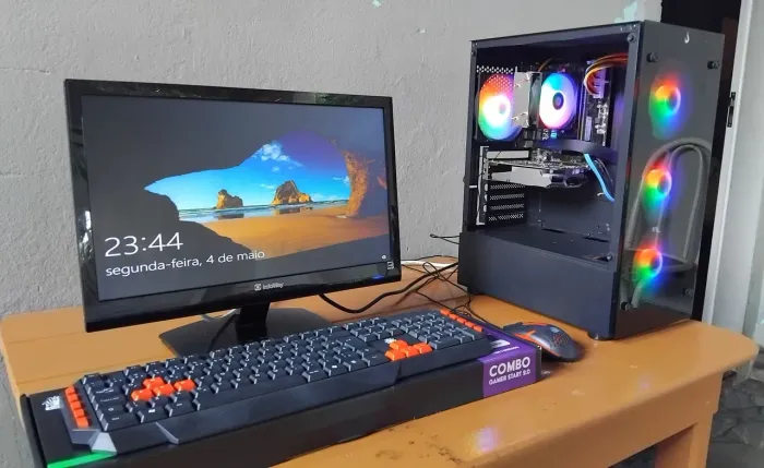 PC GAMER I5 | RX 550 + SSD 512GB + 8GB DE RAM, RODANDO GTA 5, VALONANT E MAIS, COMPLETO