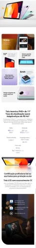 Tablet Xiami Redmi Pad SE 11 " 8/128gb lavander purple