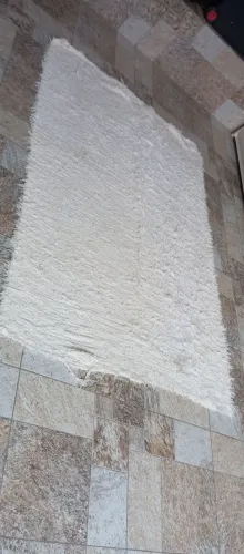 Tapete branco gelo
