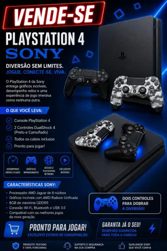VENDO PS4 ou TROCO