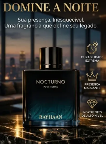 Perfume Árabe Nocturno Rayhaan Masculino