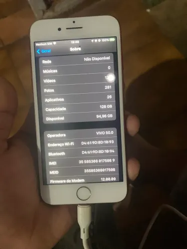 iPhone 7 128GB - Funcionando | Ótimo preço!