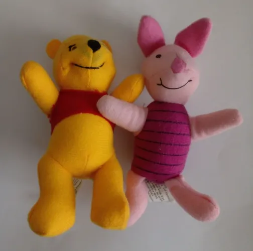 Mini Pelúcia Pooh e Leitão - Macdonald 
