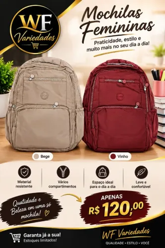 Mochila Feminina