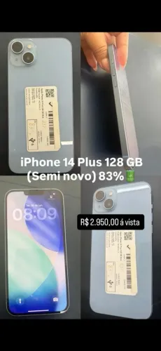 Iphone 14 Plus 128GB seminovo 