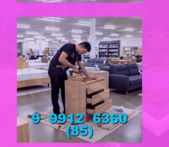 Montador de Móveis à disposição! Montagem e desmontagem de móveis em sua casa!