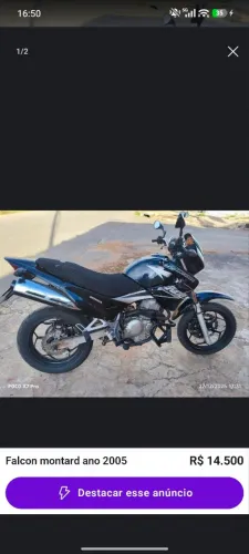 Falcon 400cc 2005 Ac/troca