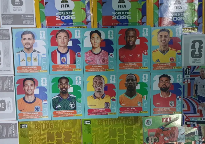 10 figurinhas da copa 2026 sem repetir