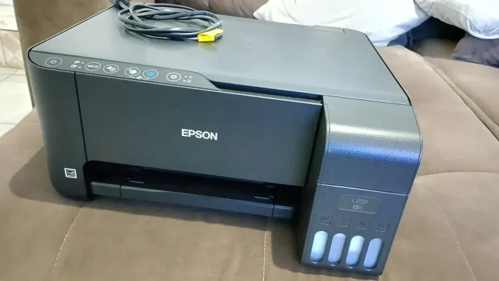 Multifuncional Epson EcoTank L3150 - Tanque de Tinta Colorida, Wi-Fi Direct