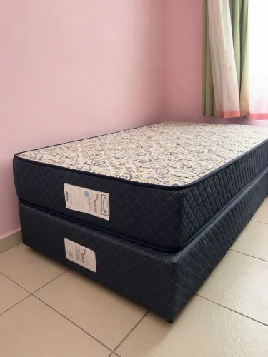 CAMA BOX DE SOLTEIRO ECOFLEX - SEMI NOVA