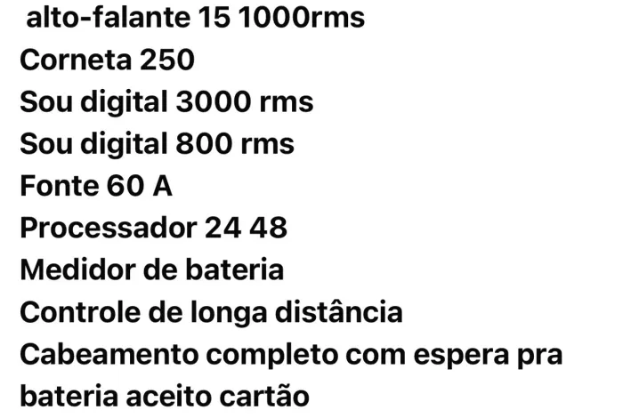 Vendo caixa trio de 15 ($2.700)