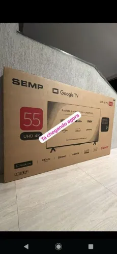 Tv TCL ou Semp 55 Polegadas - Lacrada com NF - Não aceito ofertas