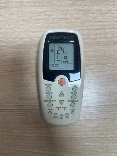 Controle Remoto Ar Condicionado Split Komeco