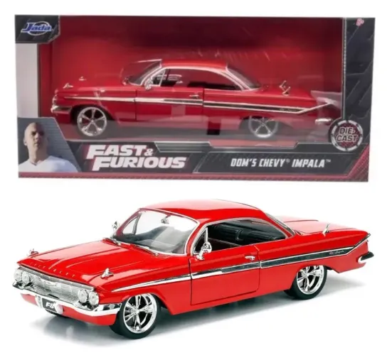Miniatura Velozes e Furiosos - Chevy Chevelle SS Fast and Furious 1/24 Jada Toys