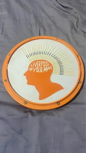 Pad Liverpool para treino bateria