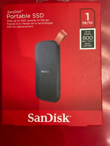 SSD portátil, 1T sandisk