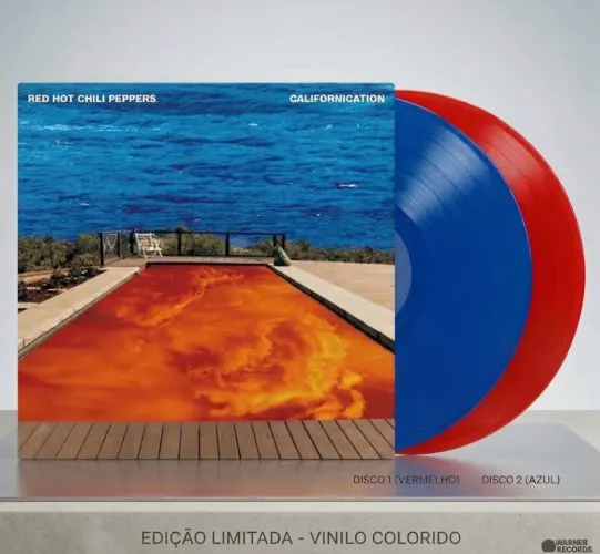 RED HOT CHILI PEPPERS - CALIFORNICATION (2 LPs EDICAO LIMITADA VINIL COLORIDO)